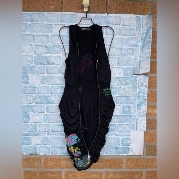 ED HARDY HOODIE DRESS SIZE SMALL - Picture 12 of 16